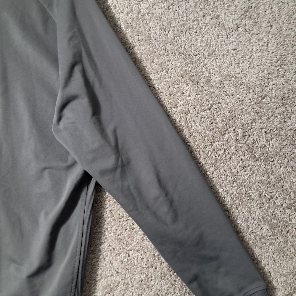 Adidas Mens Medium Gray Zip Up Sweater - Picture 12 of 14